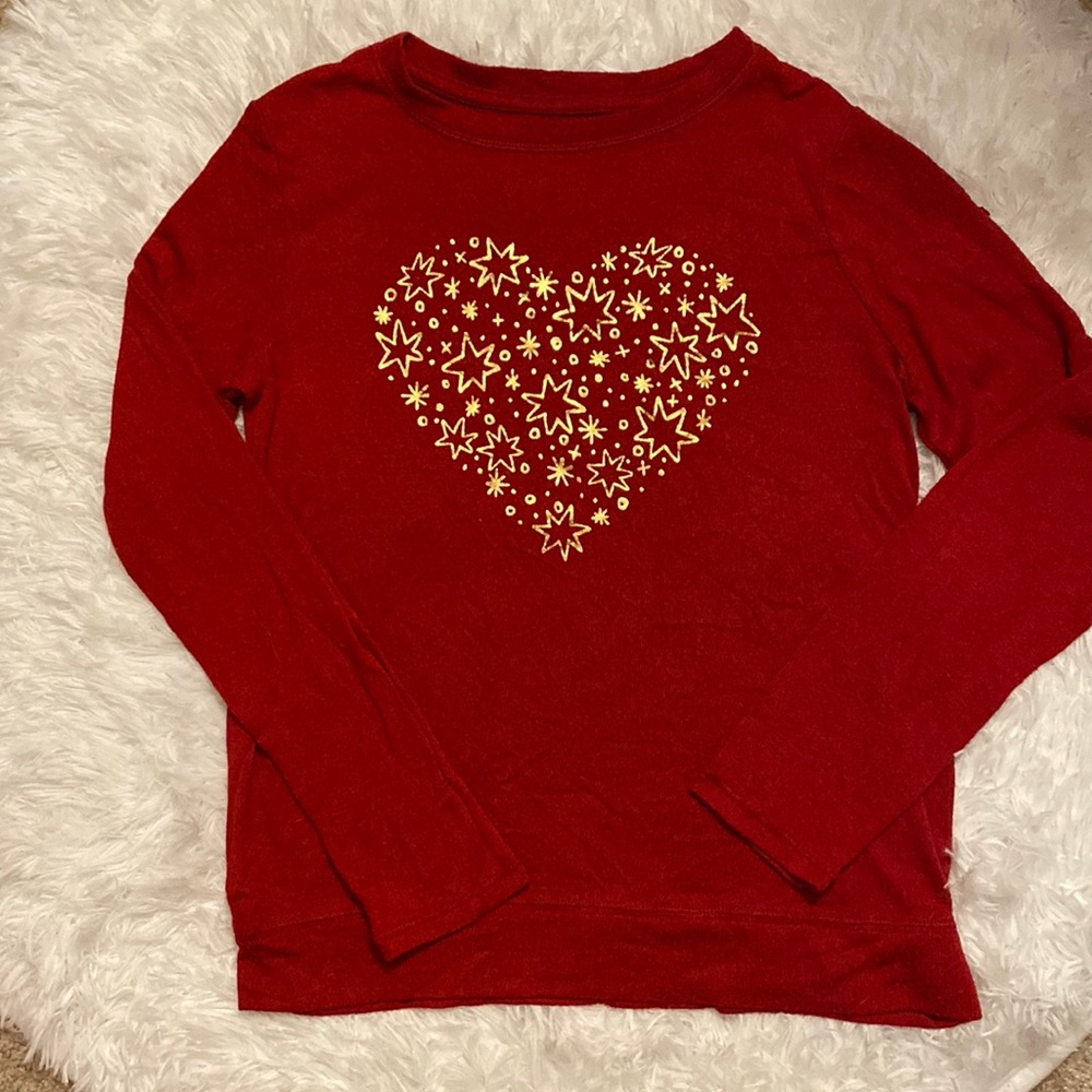 COPY - 🌸3/$10🌸 Super soft metallic holiday shirt